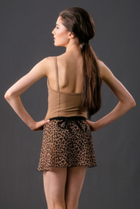 LeaMarie Georgette Wrap Skirt