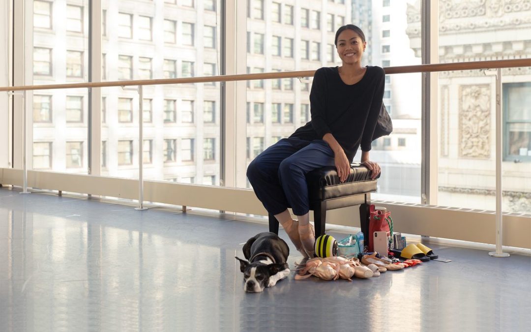 Inside The Joffrey Ballet's Jeraldine Mendoza’s   
 Dance Bag (Plus, Why Her Pup Loves Spending Time in the Studio)