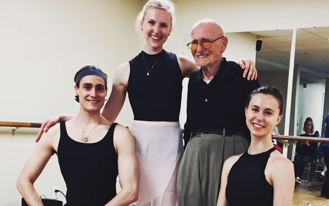 When Claire Kretzschmar's 97-Year-Old Grandfather Couldn't Travel to See Her Perform, She Brought NYCB Dancers to Him