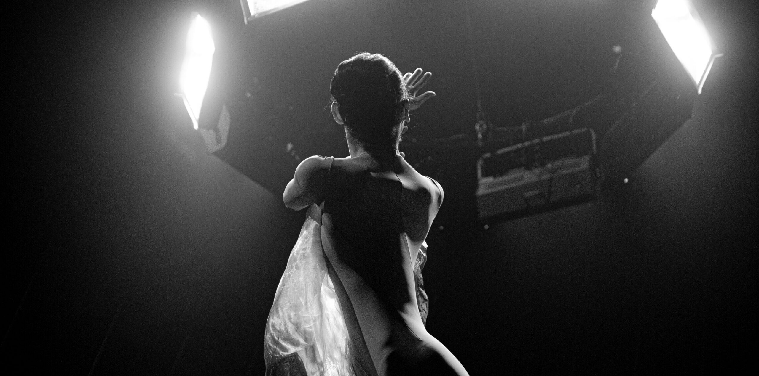 Mariko Sasaki in Robert Binet’s Dark with Excessive Bright. Photo by Andrej Uspenski, courtesy The Royal Ballet and Opera.